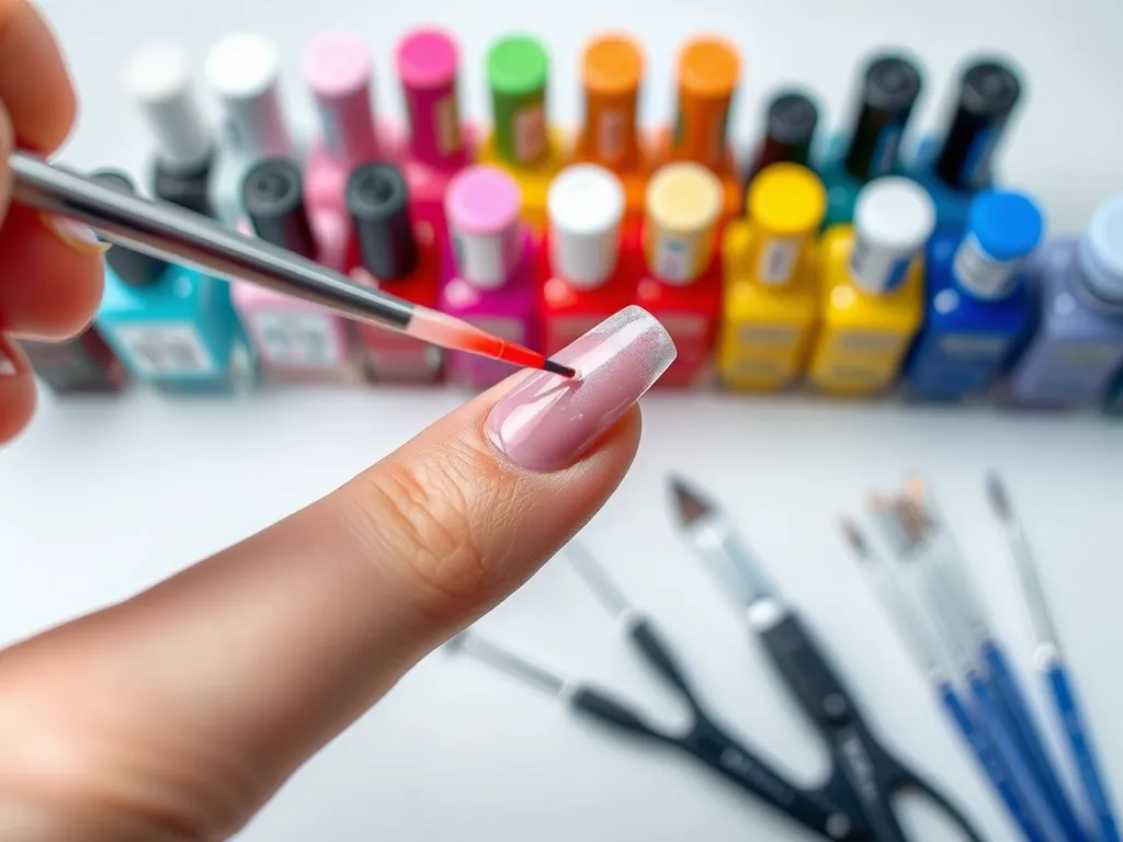 Jak zrobić paznokcie żelowe na tipsie?