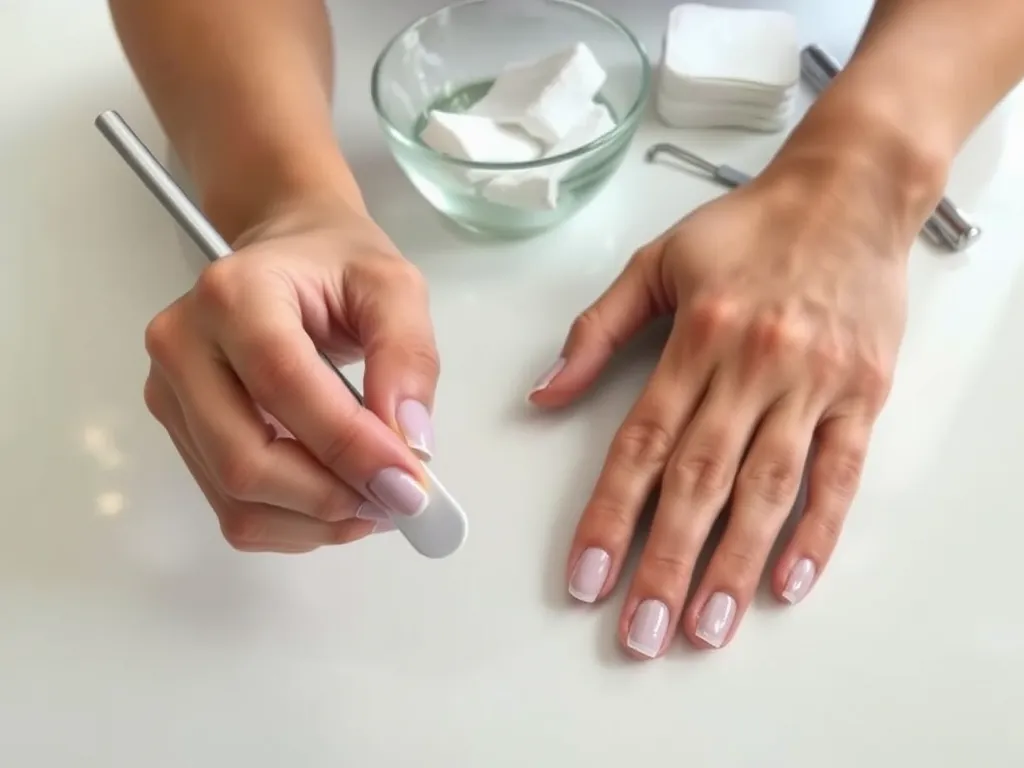 Jak ściągnąć paznokcie żelowe w domu?
