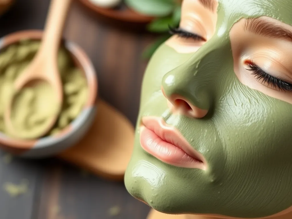 Maseczka z glinki zielonej – ile trzymać?
