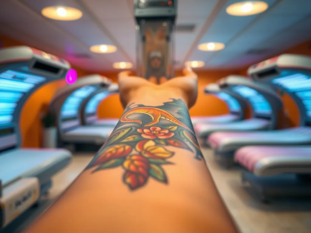 Po jakim czasie od zrobienia tatuażu można iść na solarium?