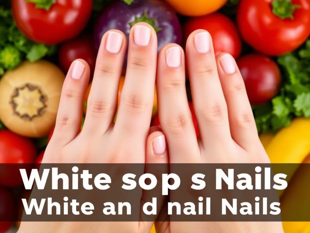 Białe plamki na paznokciach – co jeść?