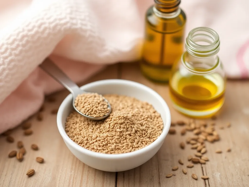 Maseczka z siemienia lnianego na zmarszczki – krok po kroku