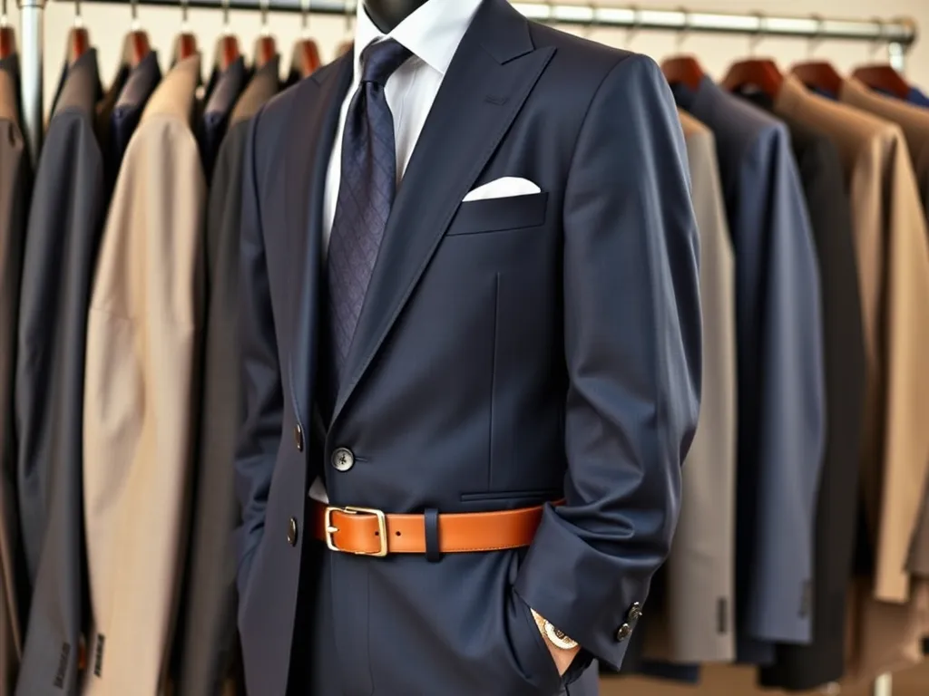 Jak dobrać garnitur dla pana z brzuszkiem?