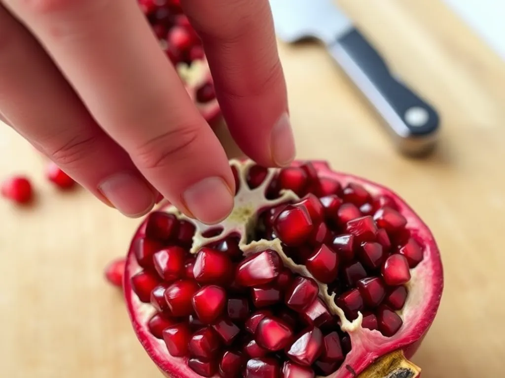 Jak szybko obrać owoc granata?