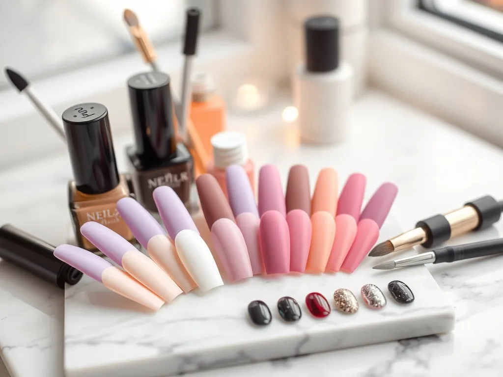 Najmodniejsze kolory paznokci żelowych: inspiracje i porady