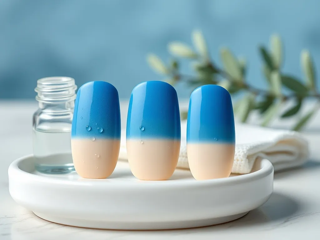 Sine paznokcie do połowy – przyczyny i jak je leczyć?