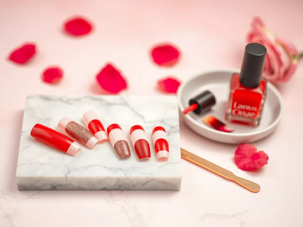 Czerwony french – inspiracje i pomysły na manicure