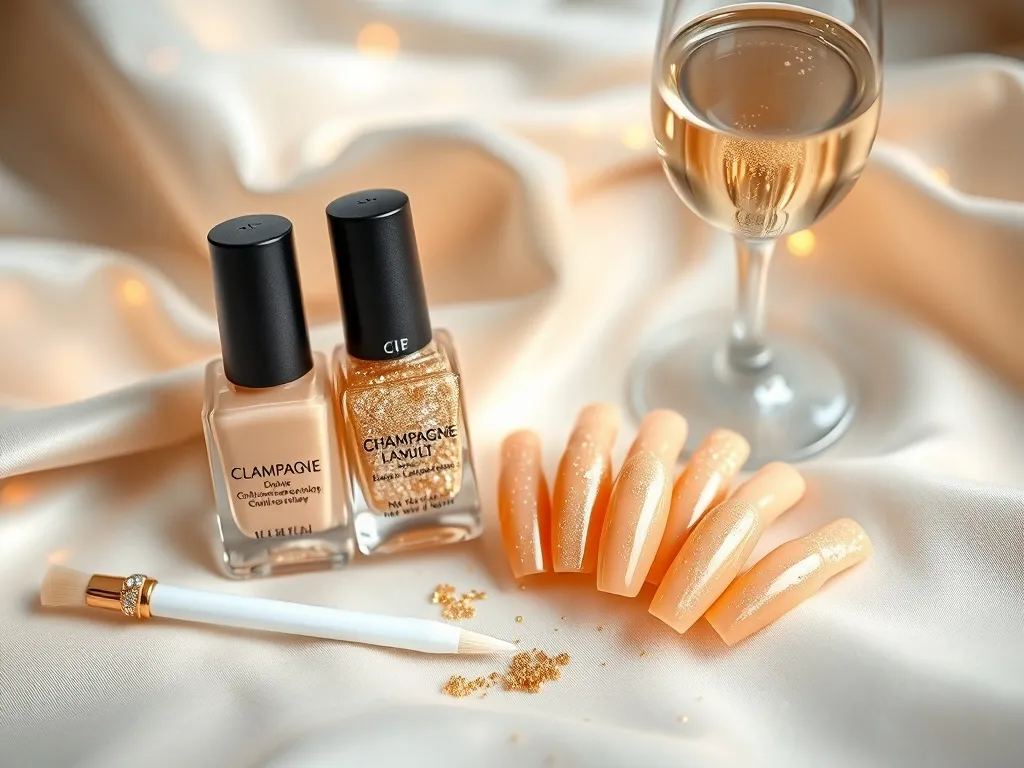Szampańskie paznokcie – pomysły i inspiracje