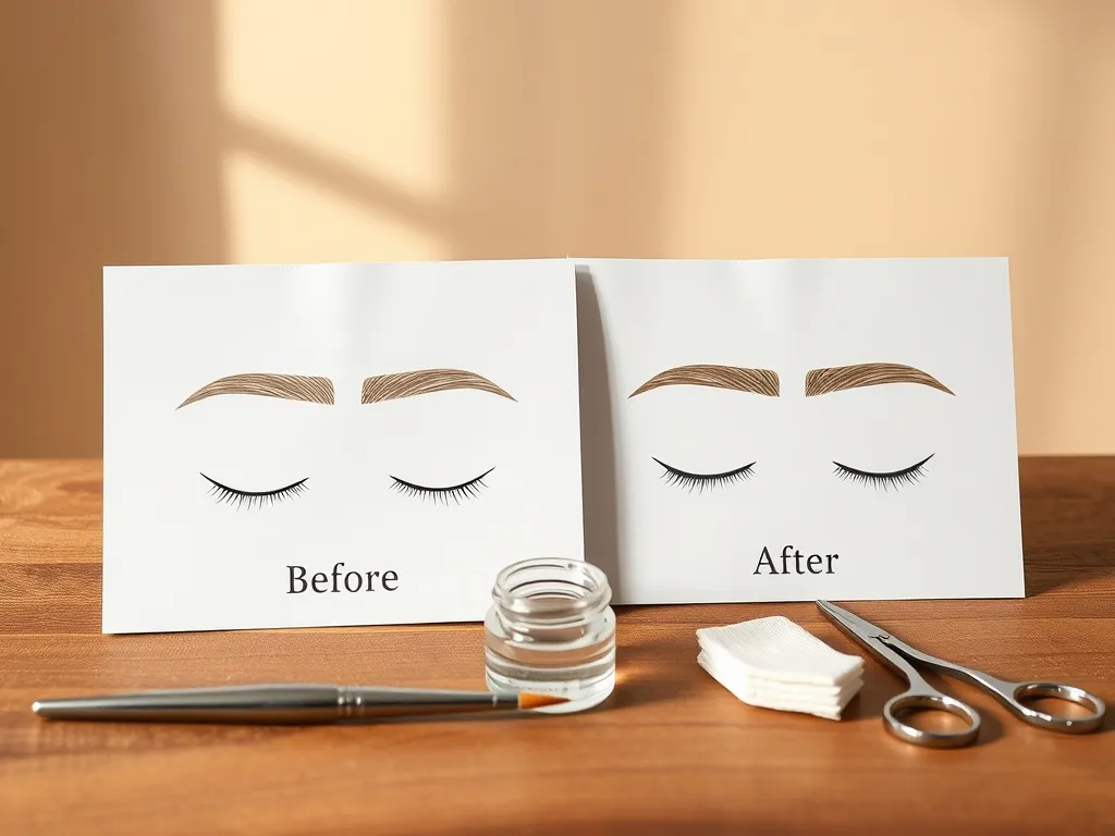 Laminacja brwi przed i po – efekty i pielęgnacja