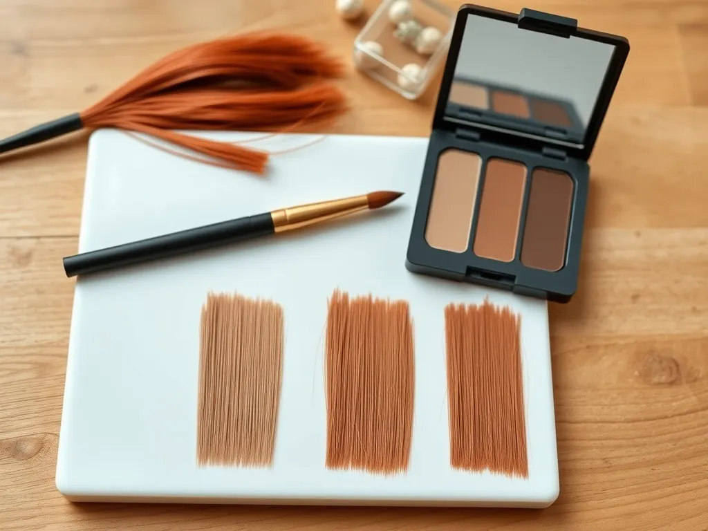 Jakie brwi do rudych włosów?