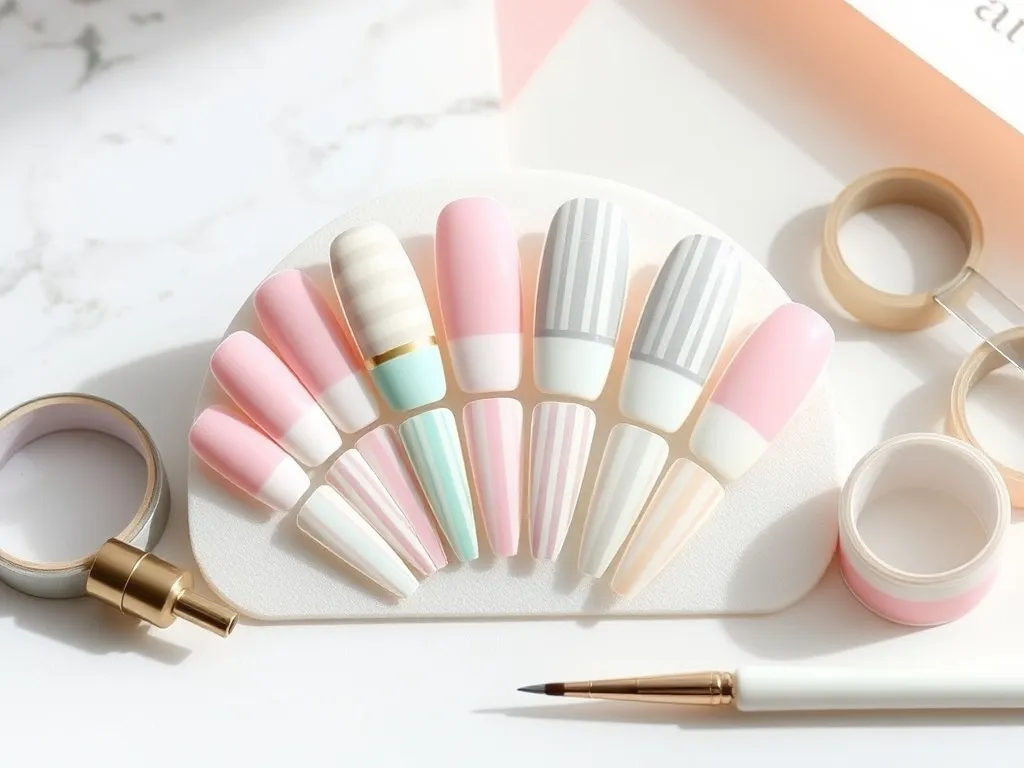 Paznokcie paski wzory – inspiracje i proste techniki