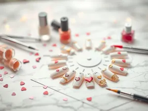 Pomysły na paznokcie z serduszkiem – inspiracje i porady