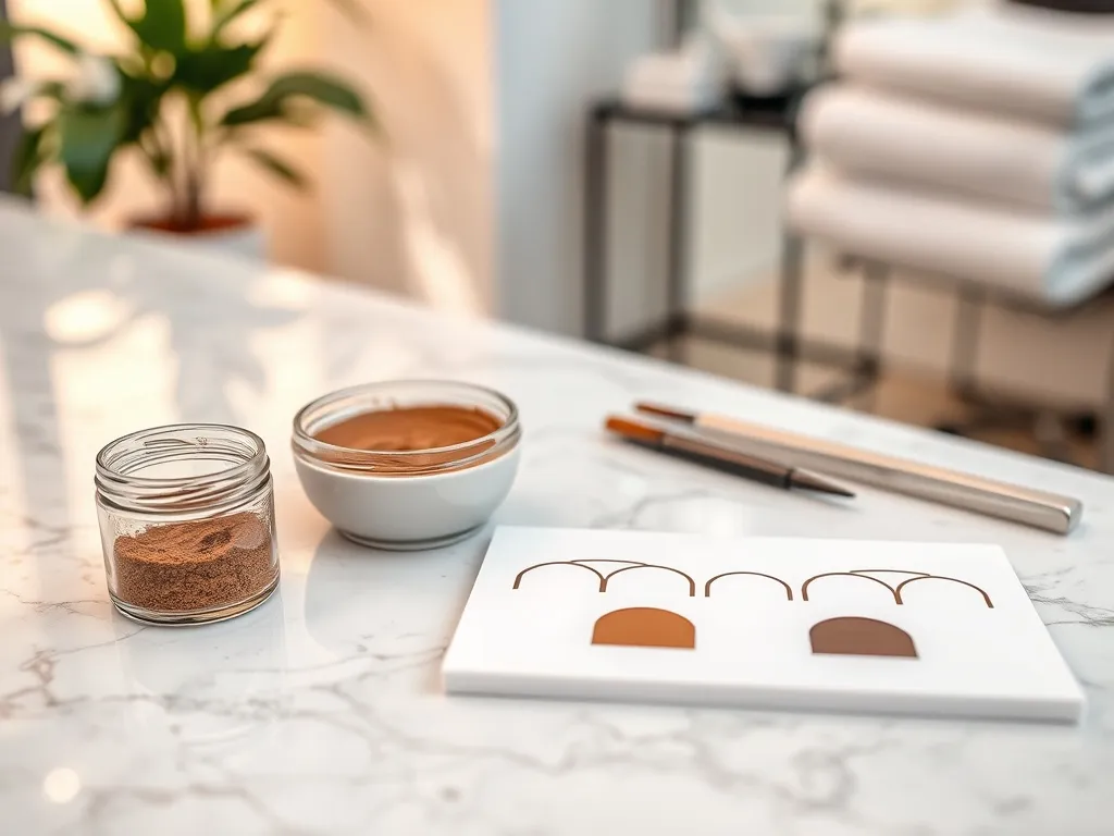 Henna pudrowa z architekturą brwi - efekt, trwałość, pielęgnacja