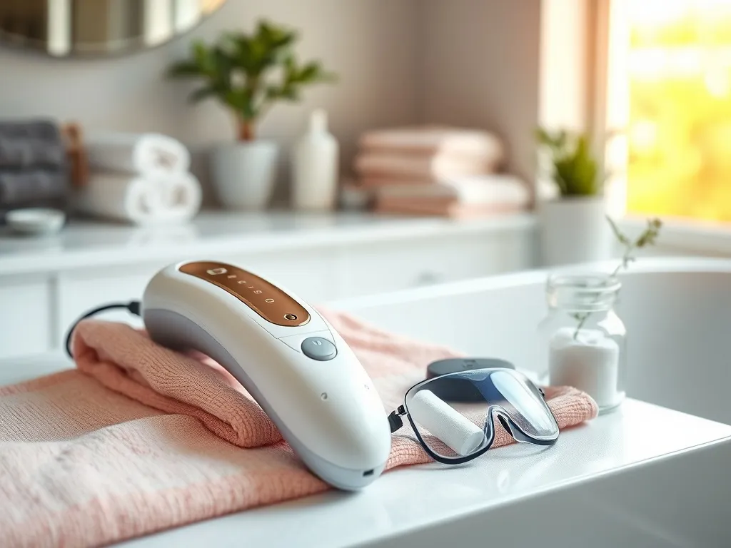 Depilacja laserowa w domu krok po kroku: poradnik