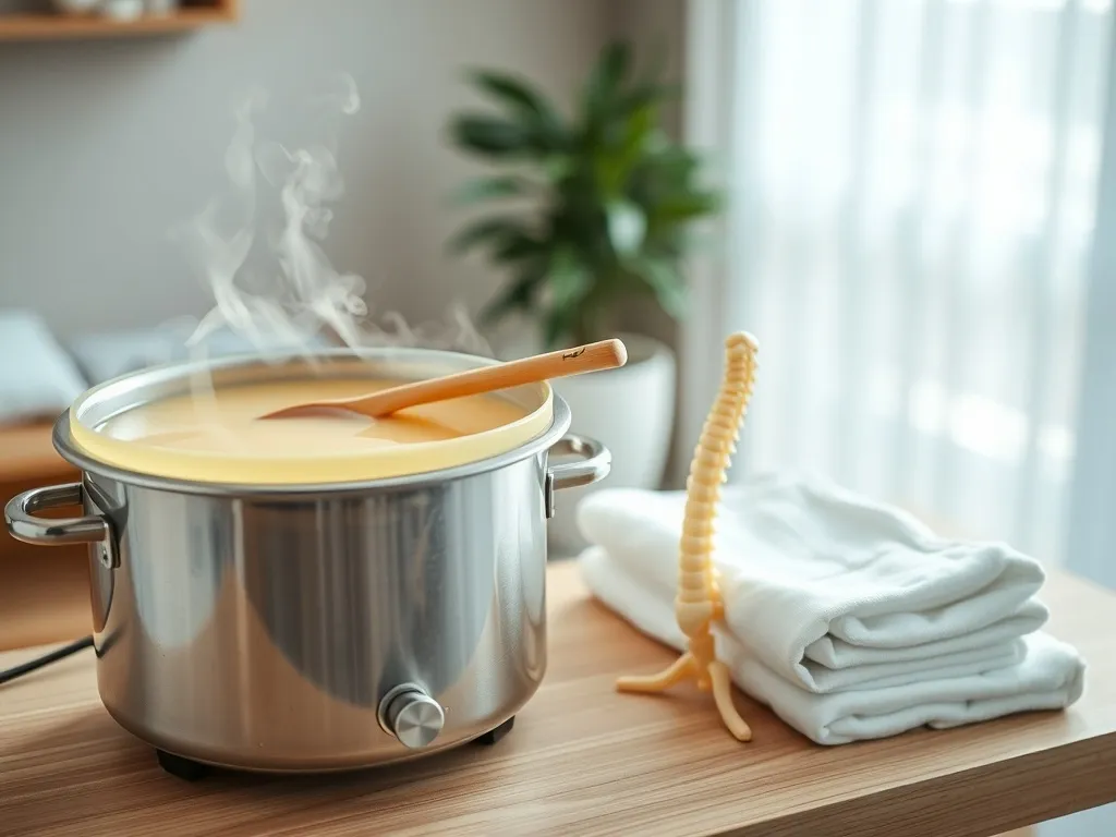 Okłady parafinowe na kręgosłup – działanie i zastosowanie