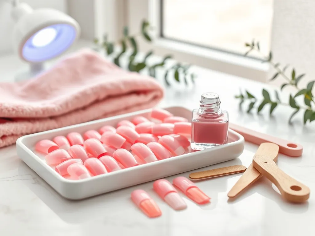 Pedicure hybrydowy różowy – inspiracje i pielęgnacja